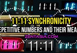 Image result for Synchronicity Numbers
