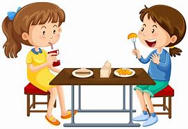 Image result for Eating Lunch Cartoon