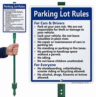 Image result for Safety Sign for Parking