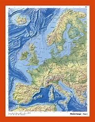 Image result for Europe Relief Map PC Wallpaper