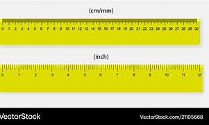 Image result for rulers marking cm