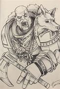 Image result for Space Wolf Drawing