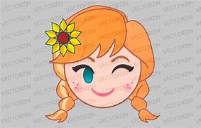 Image result for Princess Anna Emoji