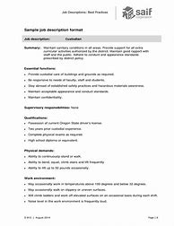 Image result for Job Posting Overview Example