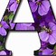 Image result for Alphabet Clip Art H Purple
