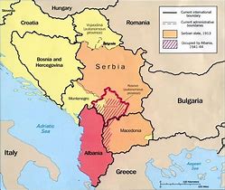 Image result for Serbia WW2 Map