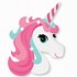 Image result for Unicorn with Blue Hair Clip Art