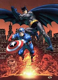 Image result for Batman Captain America