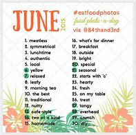 Image result for June Challenge Food