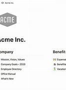 Image result for Company Wiki Page