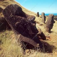 Image result for Easter Island Statues Walking