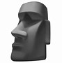 Image result for Lgg4 Moai Emoji