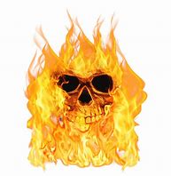 Image result for Flaming Demon Skull