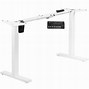 Image result for Adjustable Height Desk L-shaped 180Cm Length and 70 Cm Wide White Color