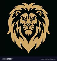 Image result for Gold Lion Head Logo