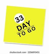 Image result for 33 Days to Go Clip Art