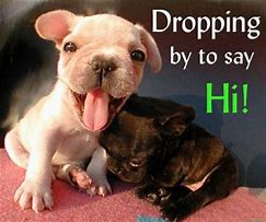 Image result for Dropping by to Say Hello Graphic