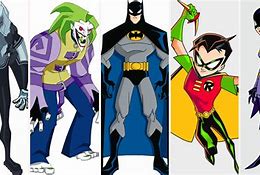 Image result for All Batman Cartoon Characters