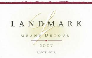 Image result for Landmark Pinot Noir Grand Detour Van der Kamp