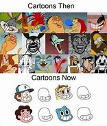 Image result for Cartoons Now vs Then