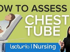 Image result for Chest Tube Patient