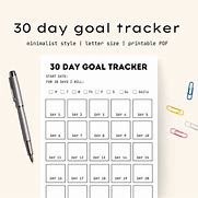 Image result for 30-Day Goal Outline