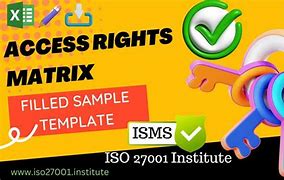 Image result for Access Rights Matrix