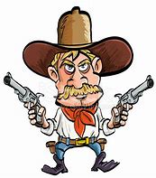 Image result for Person with Gun Cartoon