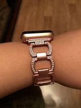 Image result for Ladies Apple Watch Black or White Leather Bands
