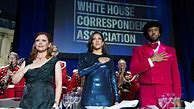 Image result for White House Correspondents Balloon Was at the Dinner Party Photo