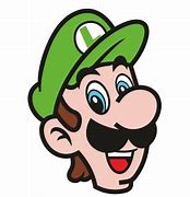 Image result for Super Mario Luigi Head