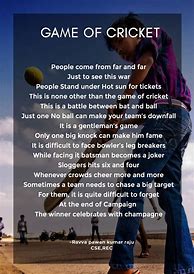 Image result for Who Wrote a Cricket Poem