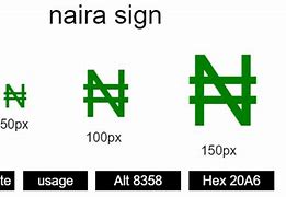 Image result for Naira Symbol.png