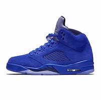 Image result for Jordan 5 Retro Blue 7W