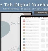 Image result for Digital Notebook Tabs