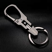 Image result for Stainless Steel Keyring Keychain