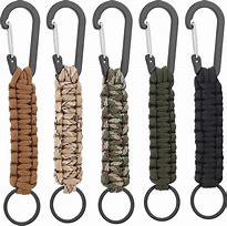 Image result for Paracord Carabiner Keychain