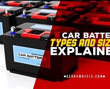 Image result for Types of Automotive Battery