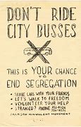 Image result for Montgomery Bus Boycott Flyer