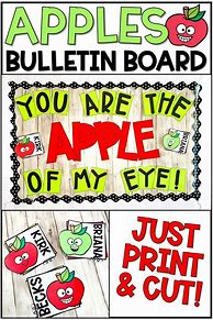 Image result for Apple Bulletin Board Art