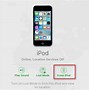 Image result for Factory Reset iPod