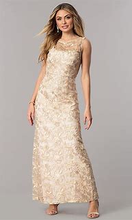 Image result for Champagne Gold Mother of the Bride Dress