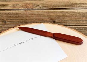 Image result for wood letters openers