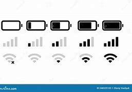Image result for Wi-Fi Battery Symbol iPhone