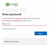Image result for Wrong Email or Password