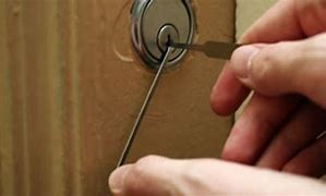 Image result for How to Unlock a Door with a Hair Pin