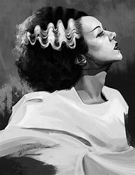 Image result for Frankenstein Bride Art