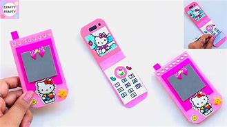 Image result for Hello Kitty Filp Phone DIY