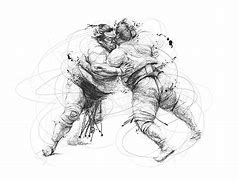 Image result for Sumo Wrestler Drawing