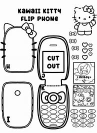 Image result for Keroppi Cardboard Flip Phone Template